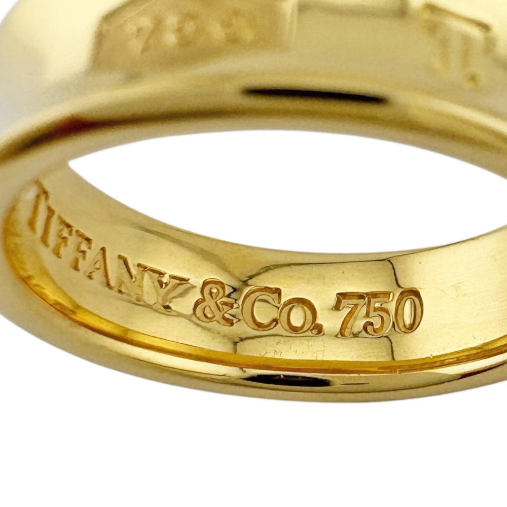 TIFFANY&Co. ティファニー 1837ナロー リング 指輪 14号 18金 K18
