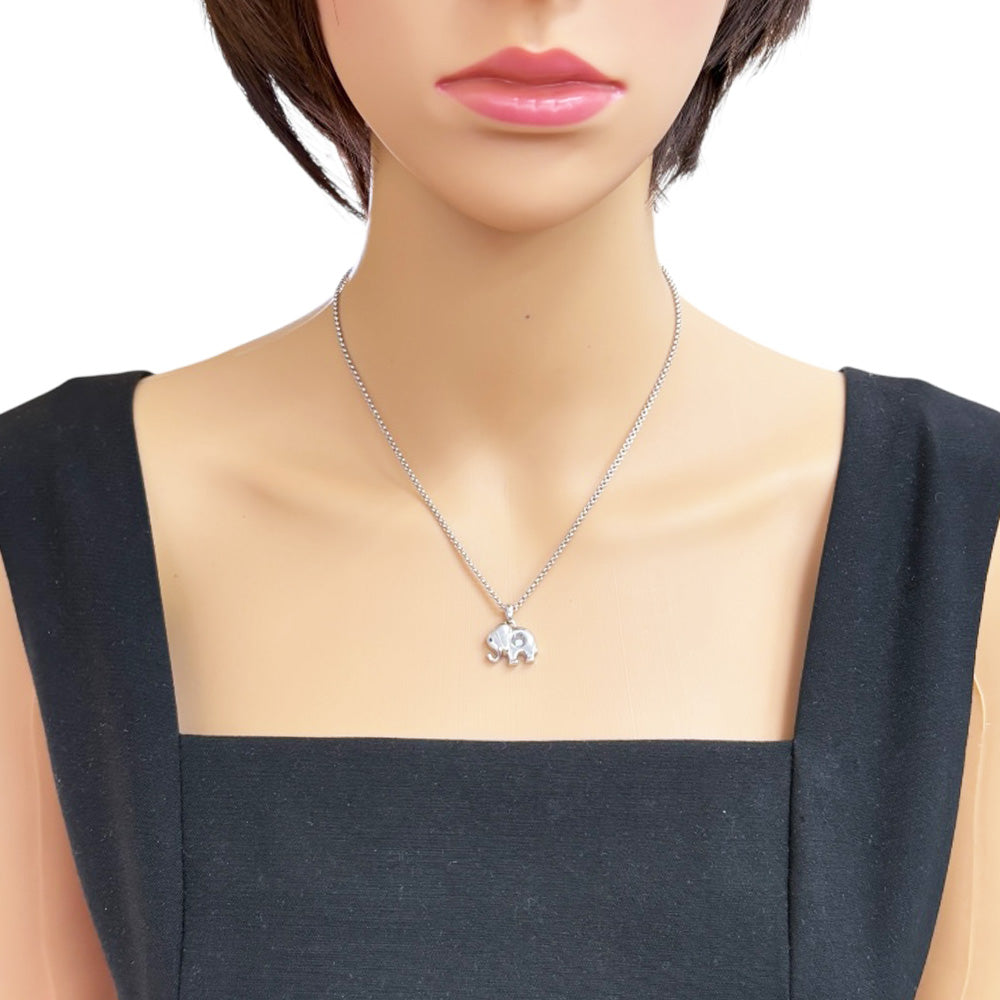 Chopard ショパール ハッピーダイヤモンド エレファント ネックレス 18