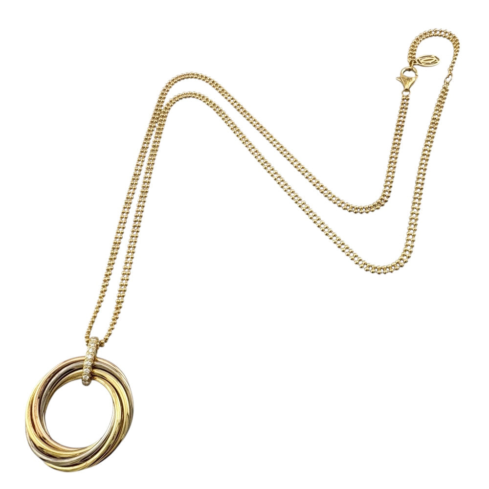 カルティエ　トリニティ　ネックレス　トップ　１．７ｇ 楽天市場】カルティエ トリニティ ネックレス ホワイトゴールド