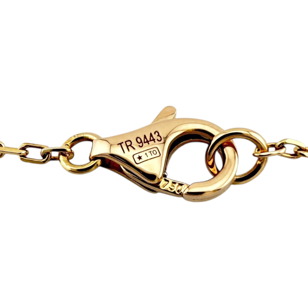 CARTIER カルティエ トリニティハート ネックレス 18金 K18イエロー