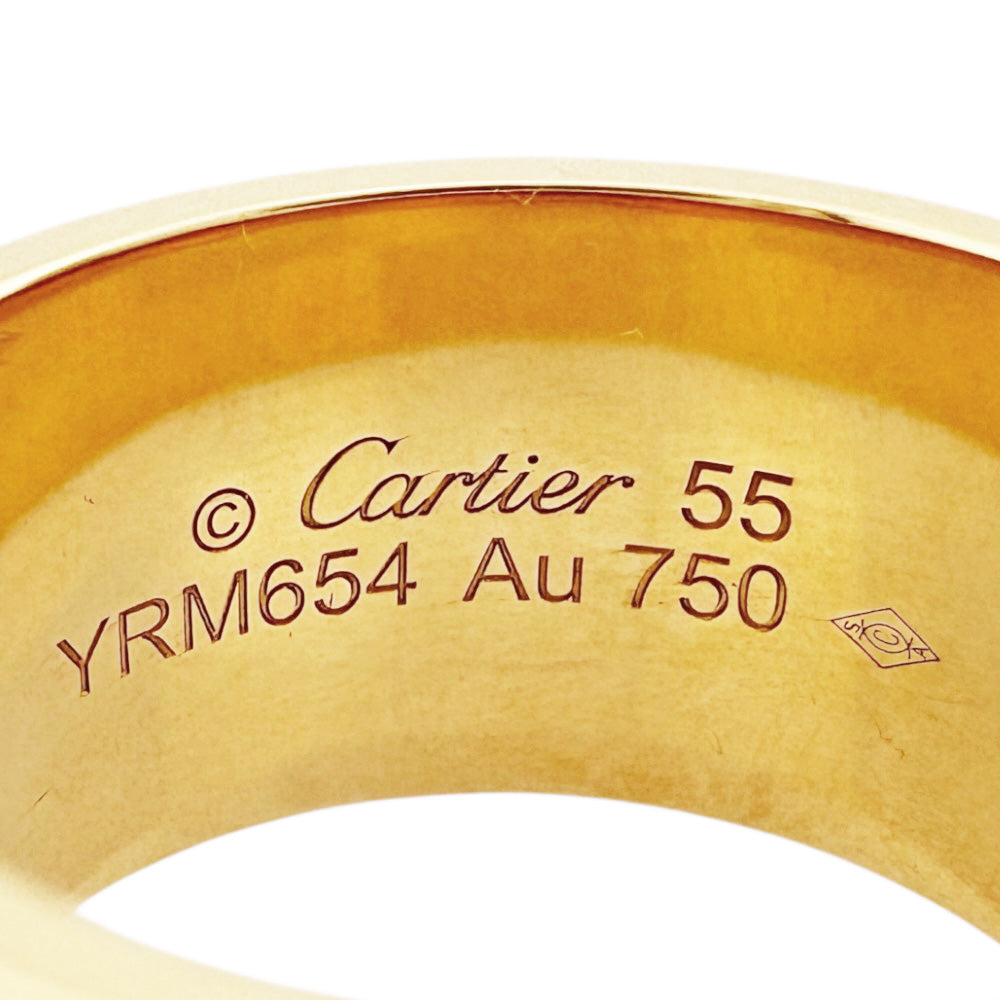 CARTIER カルティエ ラブ エクストラ ラージ リング 指輪 15号 18金