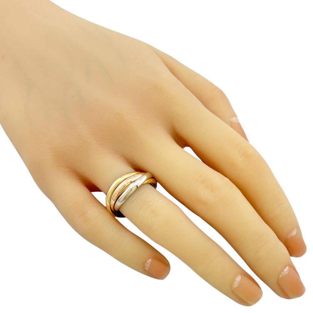 CARTIER カルティエ トリニティ 5連 リング 指輪 12号 18金 K18