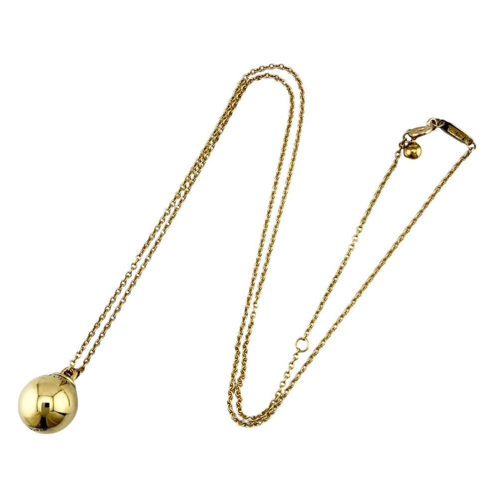 TIFFANY&Co. ティファニー ハードウェア ボール ネックレス 18金 K18
