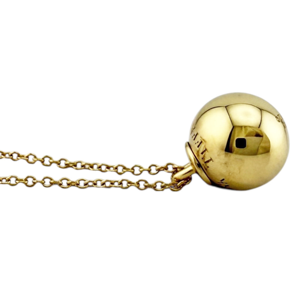 TIFFANY&Co. ティファニー ハードウェア ボール ネックレス 18金 K18