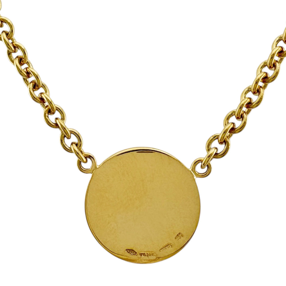 BVLGARI ブルガリ ブルガリブルガリ ネックレス 18金 K18イエロー