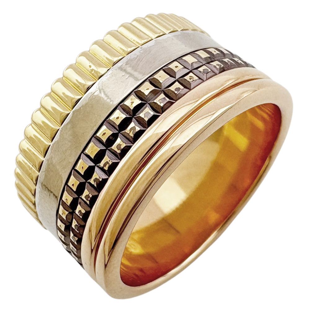 27/美品 ブシュロン K18PG キャトルクラシック リング 指輪 T51 BOUCHERON ブシュロン キャトル・クラシックリング・指輪/K18PG