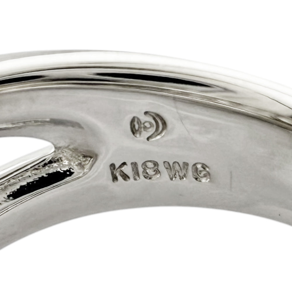 TASAKI タサキ リング 指輪 11号 18金 K18ホワイトゴールド