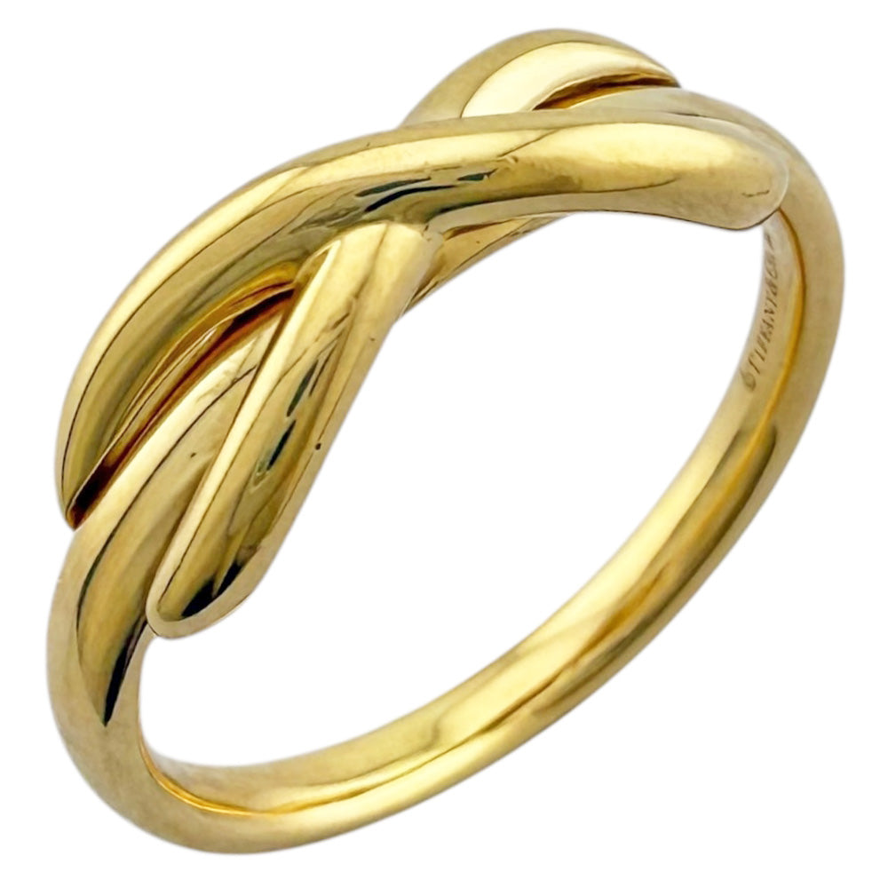 TIFFANY&Co. ティファニー インフィニティ リング 指輪 14.5号 18金