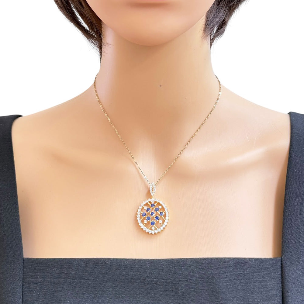 TASAKI タサキ ペンダントトップ 18金 K18イエローゴールド サファイア