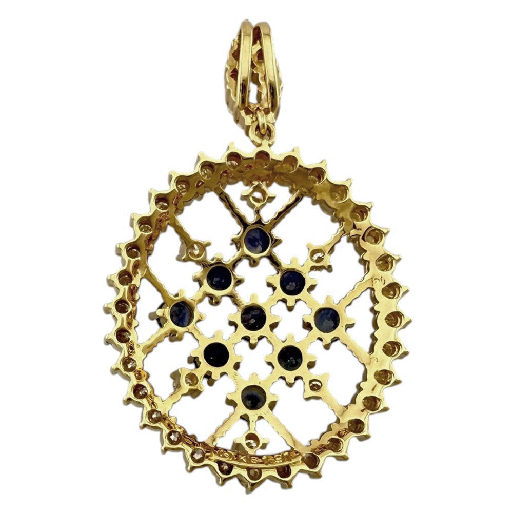 TASAKI タサキ ペンダントトップ 18金 K18イエローゴールド サファイア