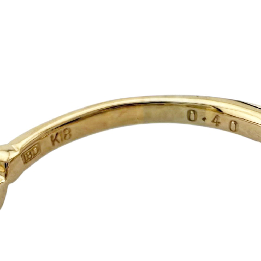 ブラウンゴールド ブラウンダイヤモンド リング 指輪 9.5号 18金 K18