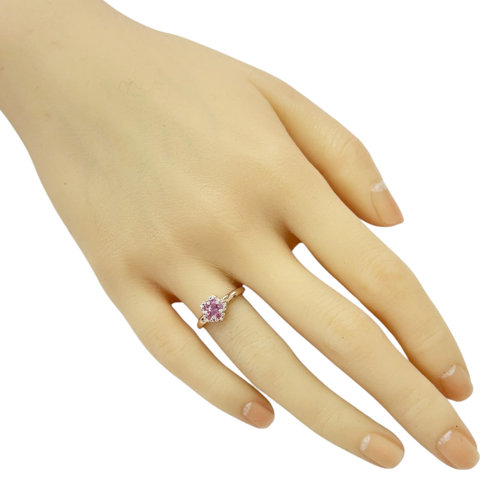 【美品】ポンテヴェキオ 18k リング　ピンクゴールド　ダイヤモンドリング Brand Max】ルイヴィトン・ヴィトン・エルメス・シャネル