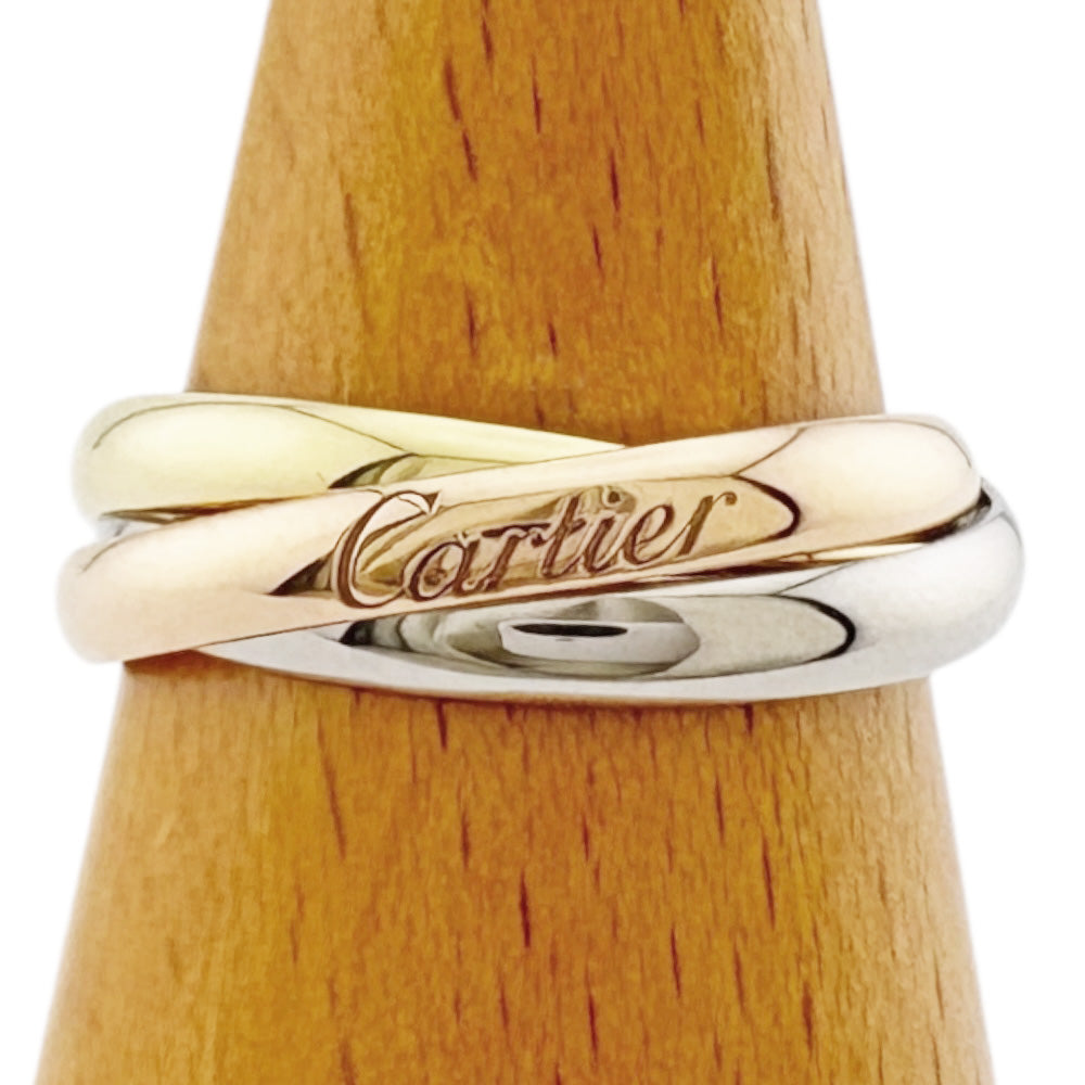CARTIER カルティエ トリニティ リング 指輪 13.5号 18金 K18イエロー
