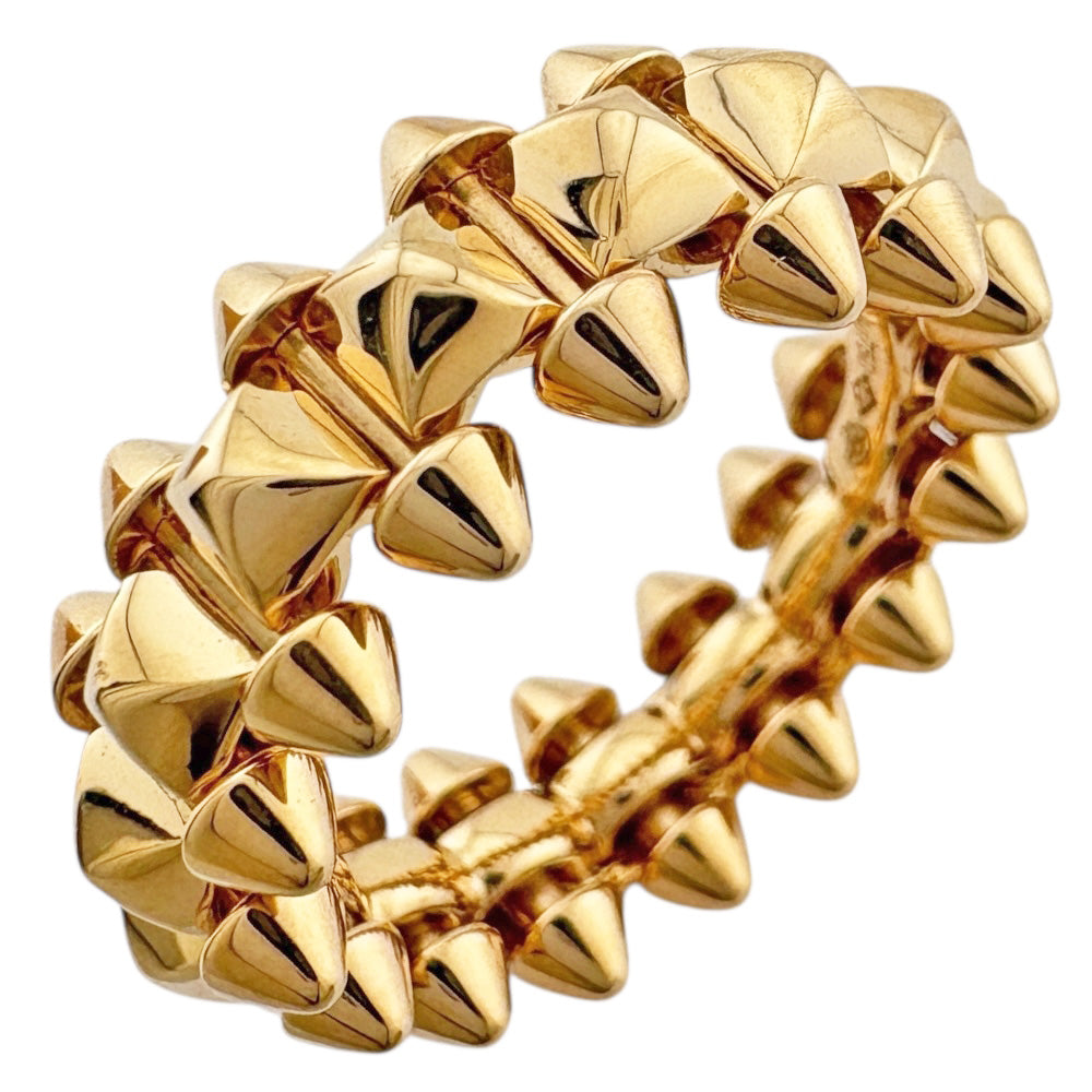 CARTIER カルティエ クラッシュ ドゥ カルティエ リング 指輪 9号 18金