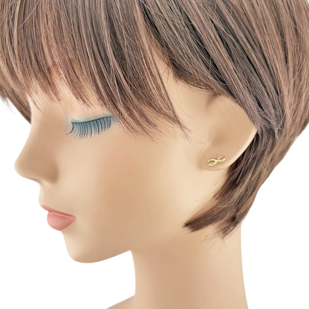 TIFFANY&Co. ティファニー インフィニティ ピアス 18金 K18イエロー