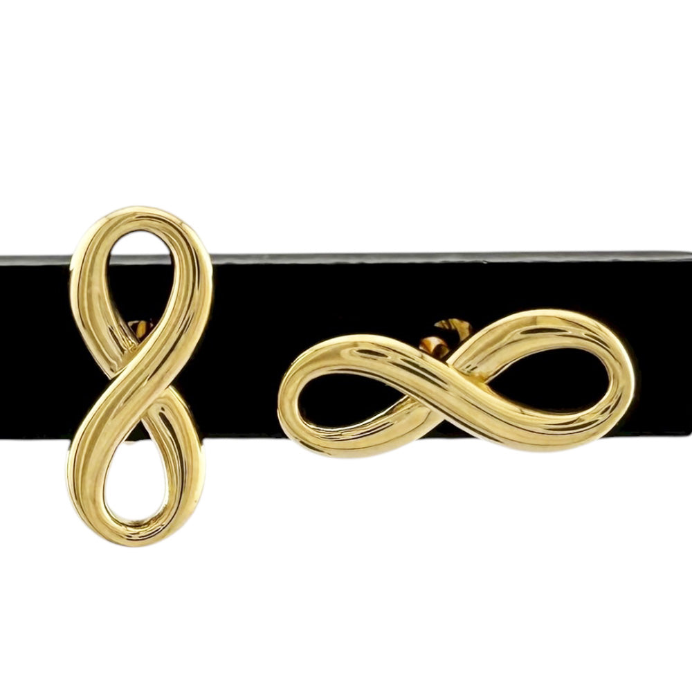 TIFFANY&Co. ティファニー インフィニティ ピアス 18金 K18イエロー