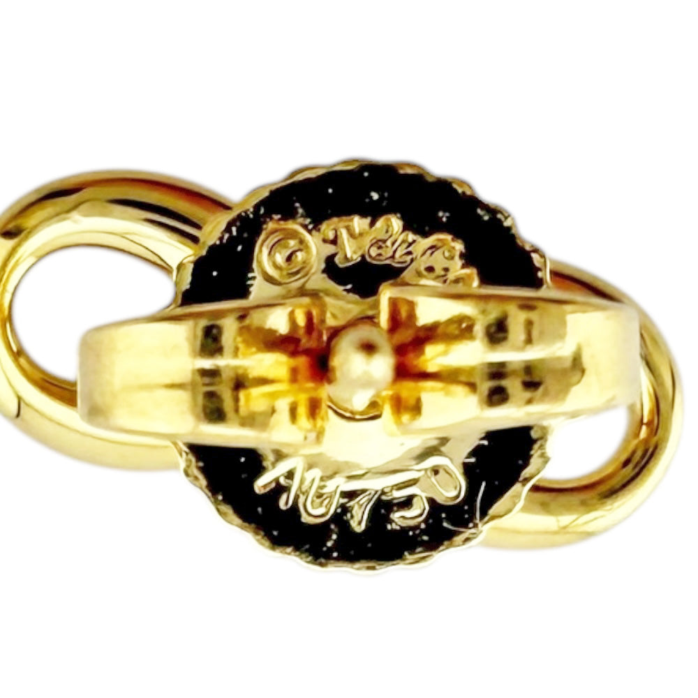 TIFFANY&Co. ティファニー インフィニティ ピアス 18金 K18イエロー