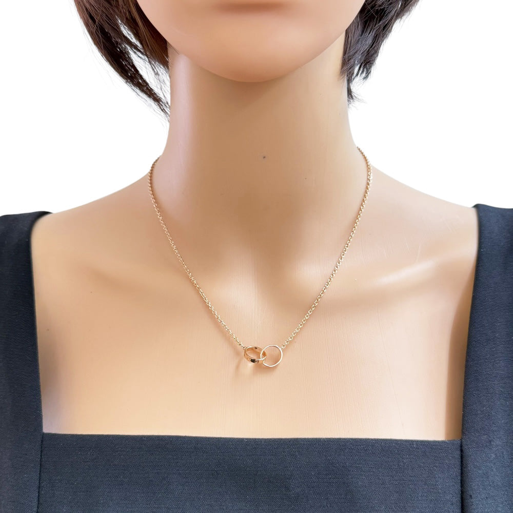 CARTIER カルティエ ベビーラブ ネックレス 18金 K18ピンクゴールド