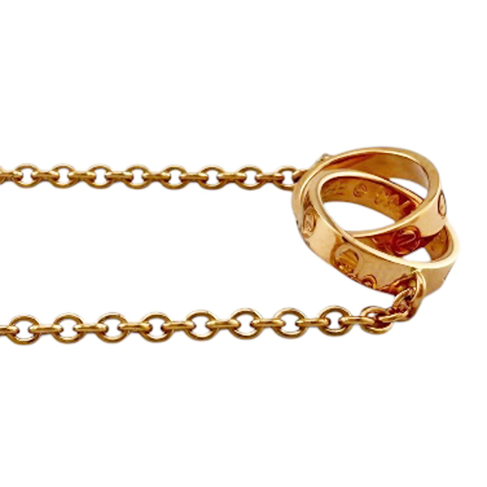 CARTIER カルティエ ベビーラブ ネックレス 18金 K18ピンクゴールド