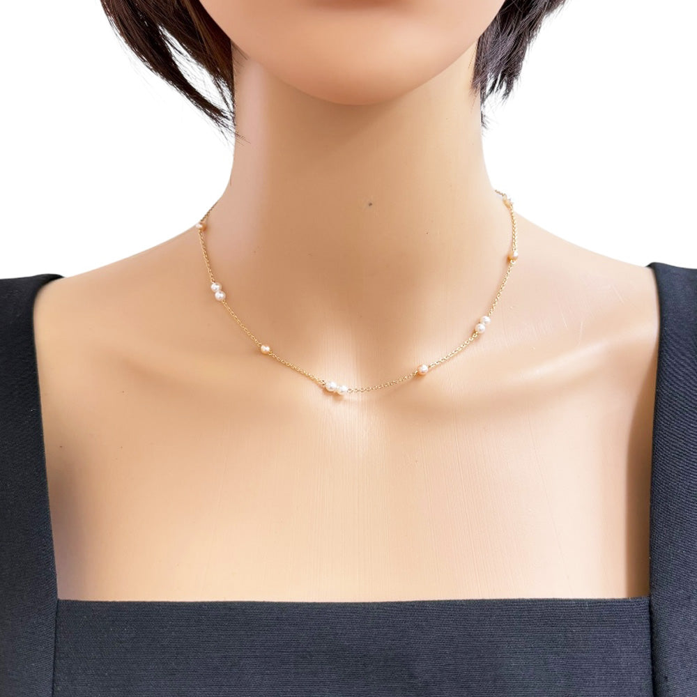 TASAKI タサキ ネックレス 18金 K18イエローゴールド パール