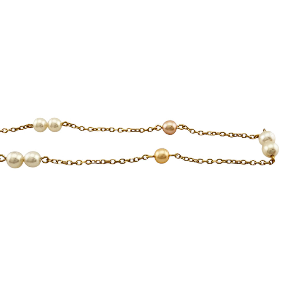 TASAKI タサキ ネックレス 18金 K18イエローゴールド パール