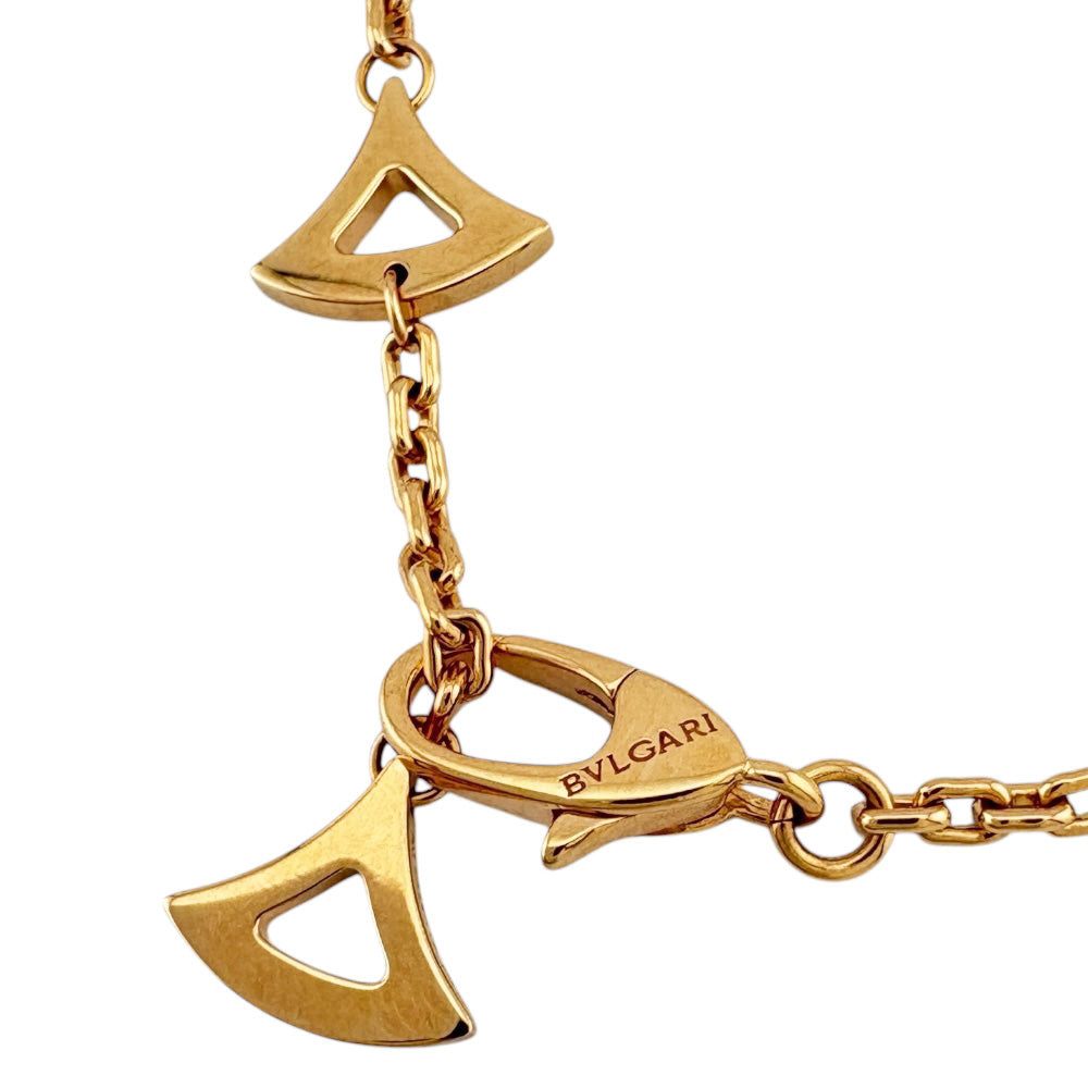 BVLGARI ブルガリ ディーヴァ ドリーム ネックレス 18金 K18ピンク