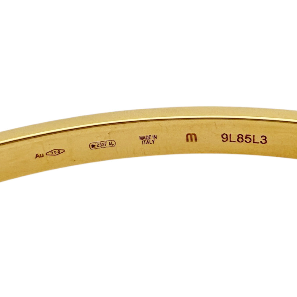 BVLGARI ブルガリ B-zero1 エッセンシャル バングル 18金 K18イエロー
