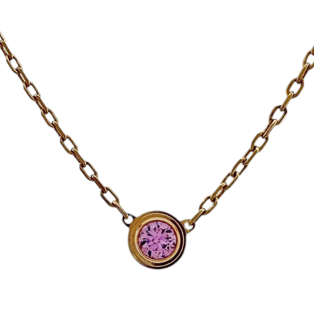 CARTIER カルティエ サフィールレジェ ネックレス 18金 K18 CARTIER カルティエ サフィールレジェ ネックレス 18金 K18