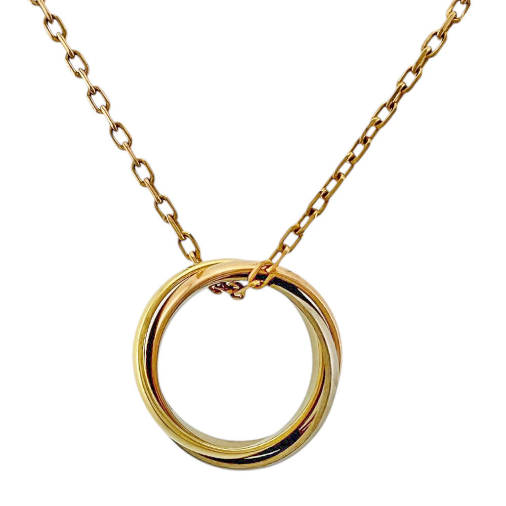 CARTIER カルティエ トリニティ ネックレス 18金 K18ピンクゴールド