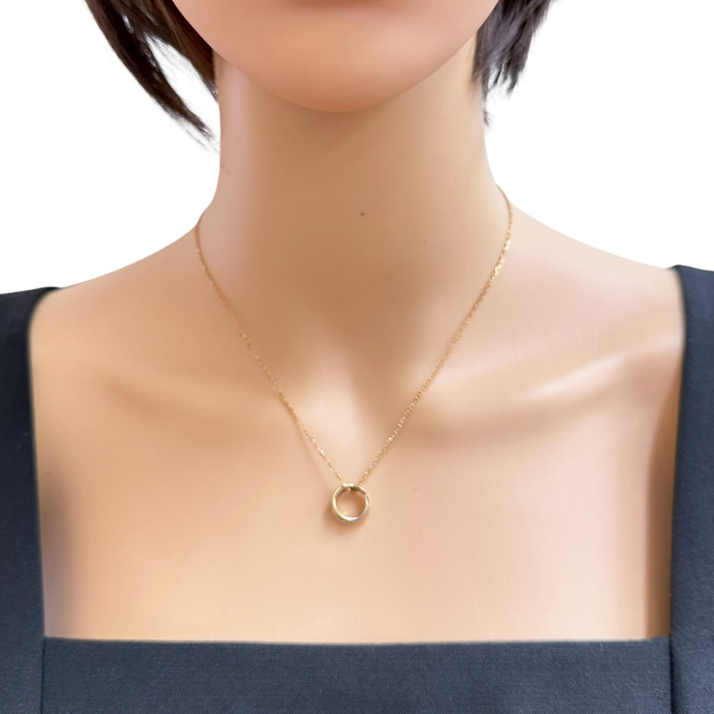 CARTIER カルティエ トリニティ ネックレス 18金 K18ピンクゴールド