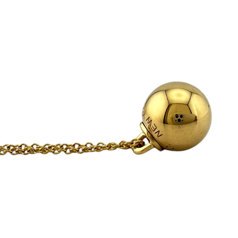 TIFFANY&Co. ティファニー ハードウェア ボール ネックレス 18金 K18