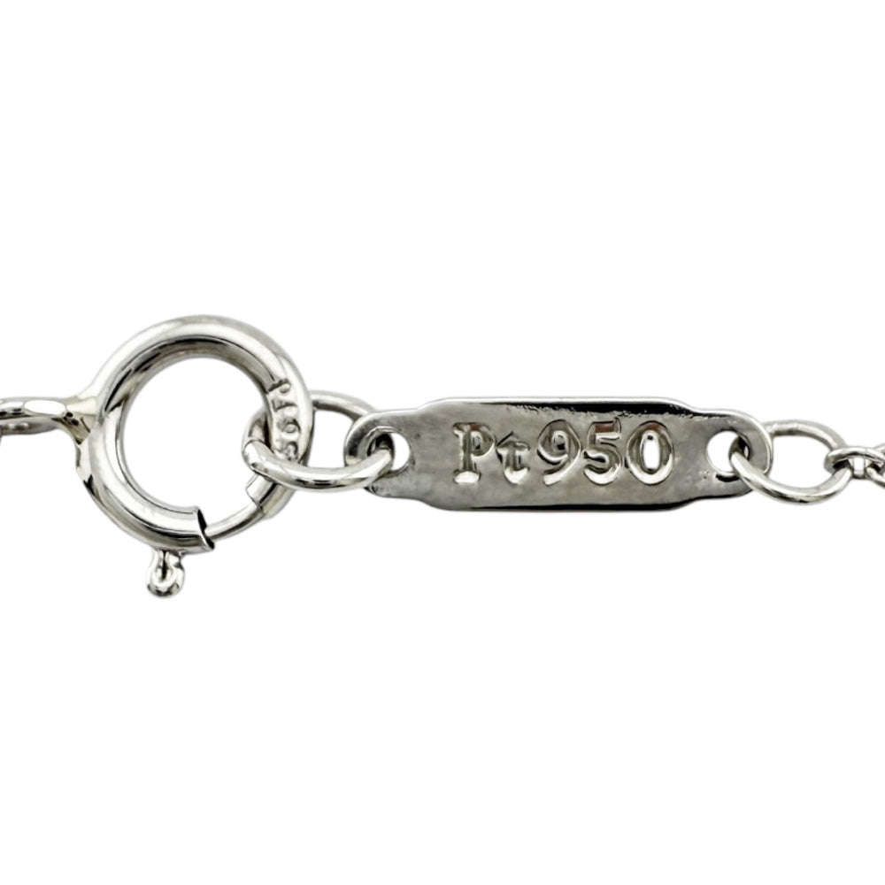 TIFFANY&Co. ティファニー オープンハート ネックレス Pt950プラチナ