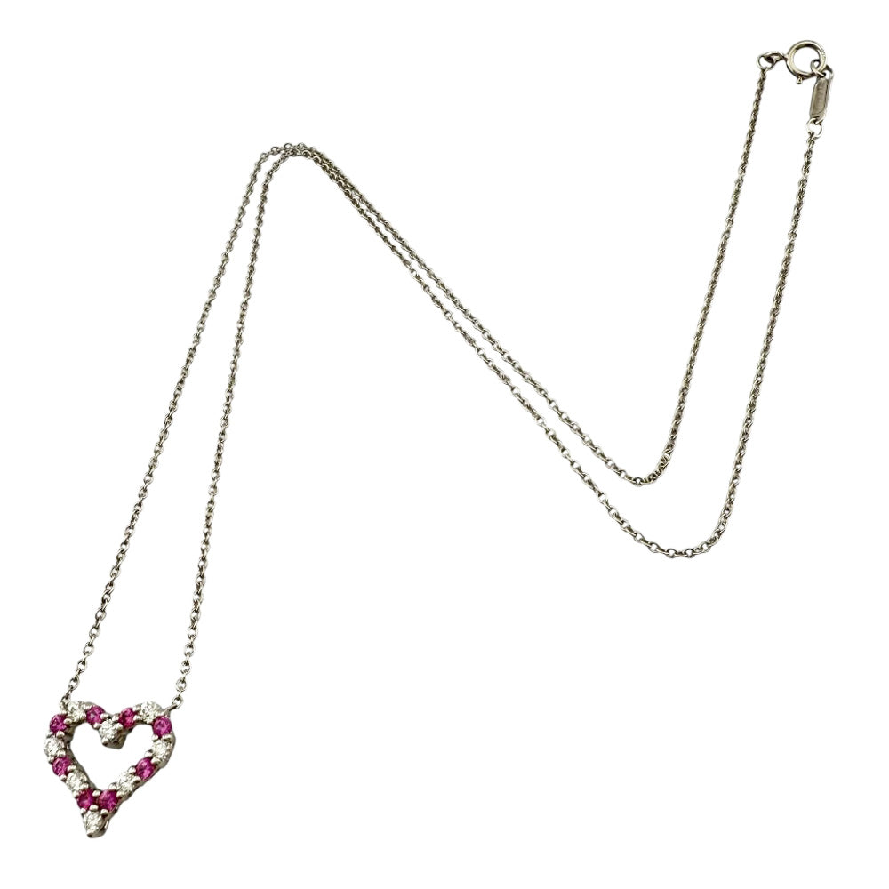TIFFANY&Co. ティファニー センチメンタルハート ネックレス Pt950