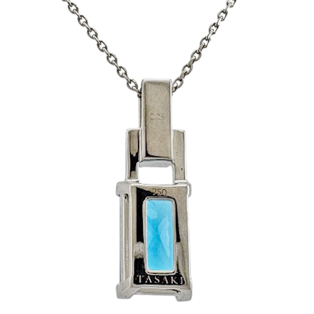 TASAKI タサキ ネックレス 18金 K18ホワイトゴールド ダイヤモンド