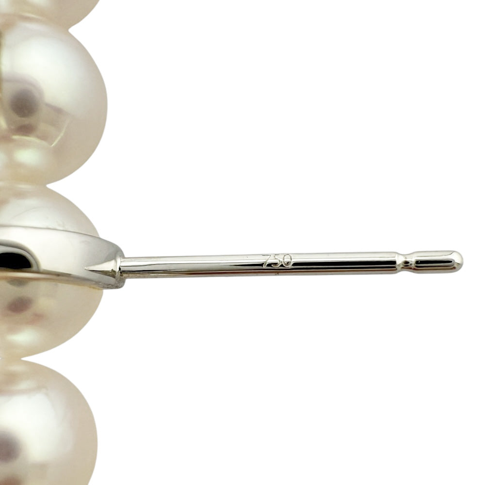 TASAKI パールピアス　K18 TASAKI タサキ ピアス 18金 K18ホワイトゴールド パール レディース