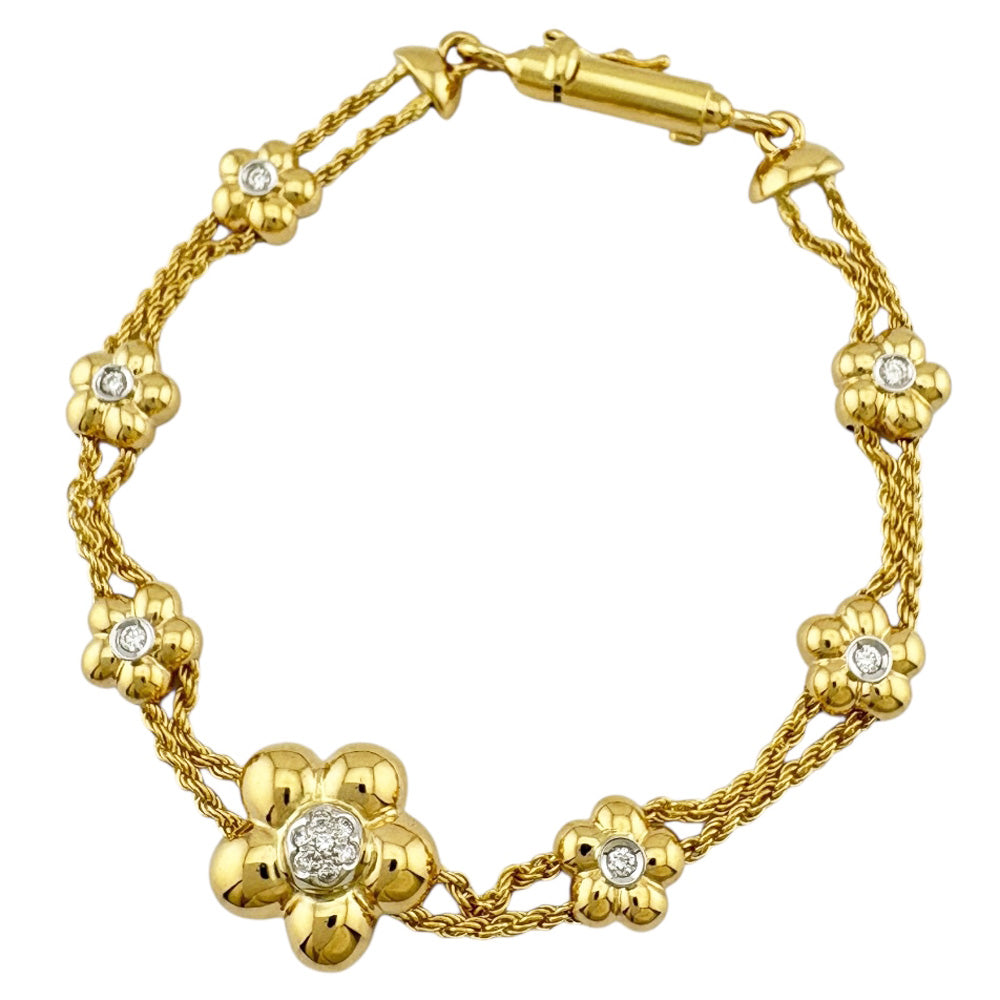 Ponte Vecchio ブレスレット Ponte Vecchio ポンテヴェキオ ブレスレット 18金 K18イエローゴールド