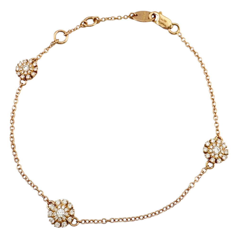 Damiani ダミアーニ マルゲリータ ブレスレット 18金 K18ピンク
