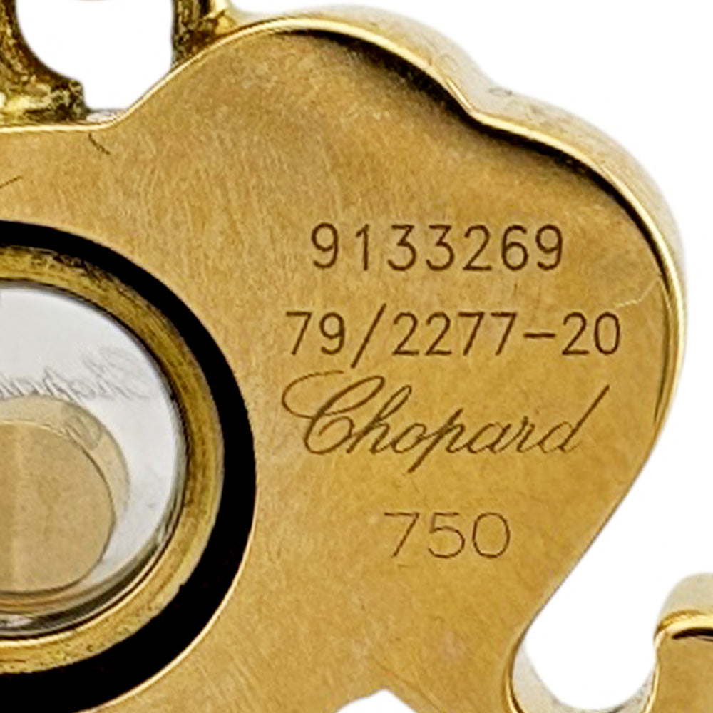 Chopard ショパール ハッピーダイヤモンド エレファント ネックレス 18