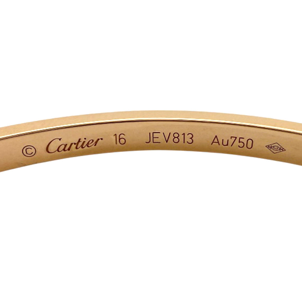 CARTIER カルティエ ラブブレス スモール バングル 18金 K18ピンク