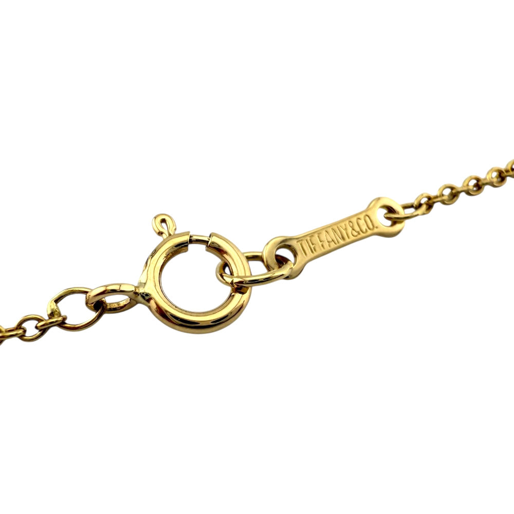 TIFFANY&Co. ティファニー バードクロス ネックレス 18金 K18イエロー