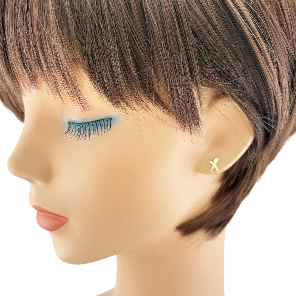 TIFFANY&Co. ティファニー キス ピアス 18金 K18イエローゴールド