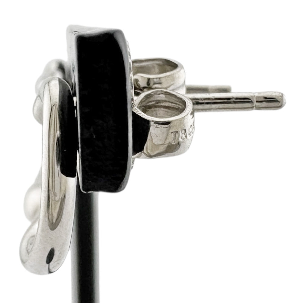 TIFFANY&Co. ティファニー オープンハート ピアス Pt950プラチナ