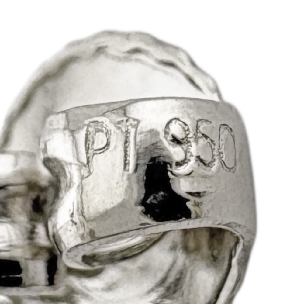 TIFFANY&Co. ティファニー オープンハート ピアス Pt950プラチナ