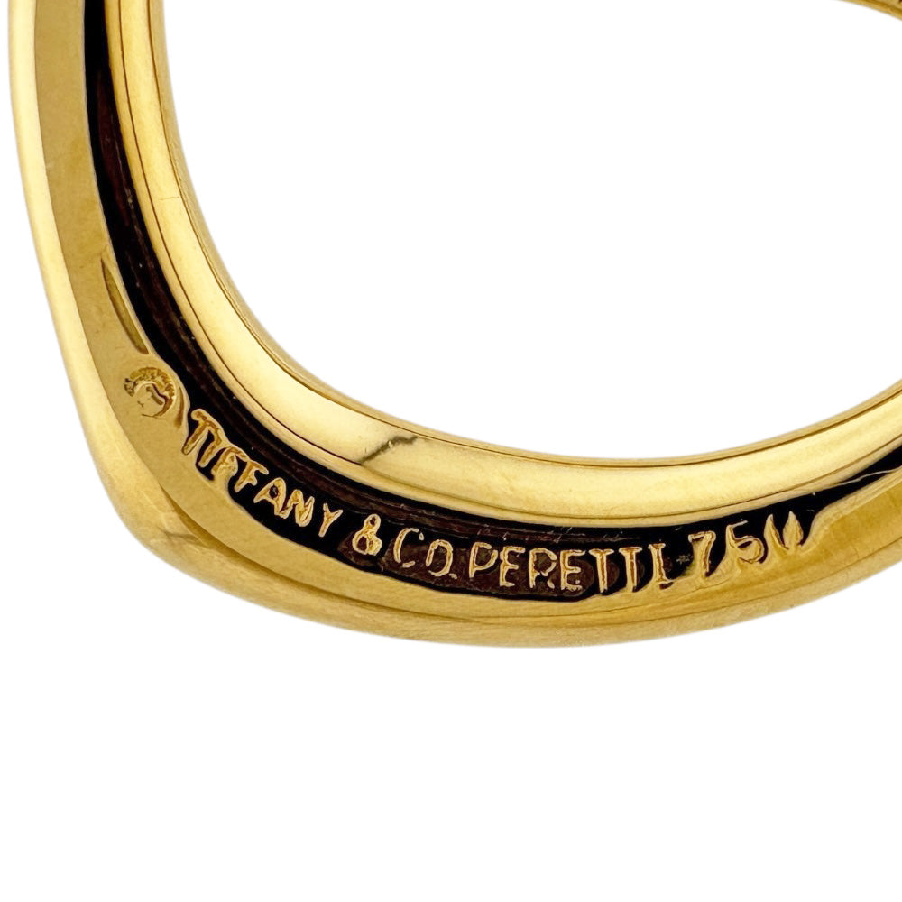 TIFFANY&Co. ティファニー オープンハート ネックレス 18金 K18