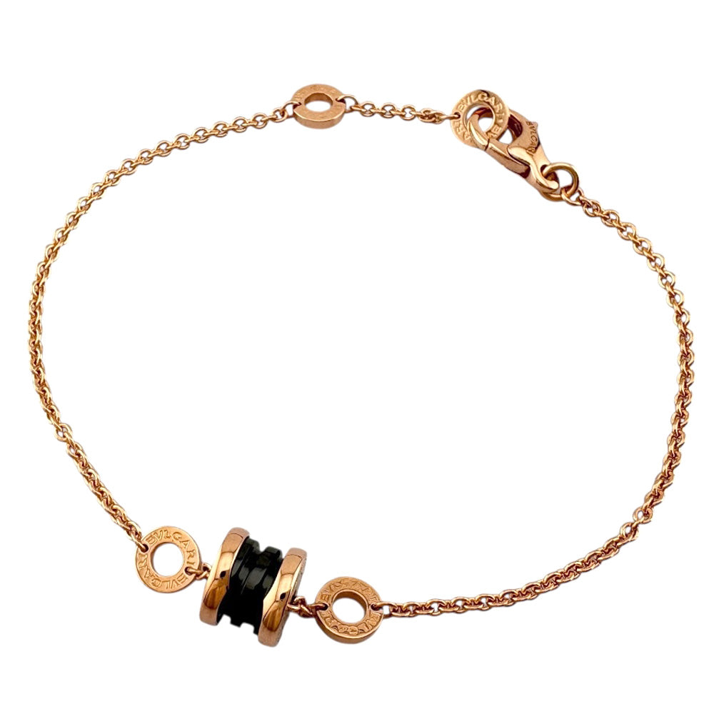 BVLGARI ブルガリ B-zero.1 エレメント ブレスレット 18金 K18ピンク 