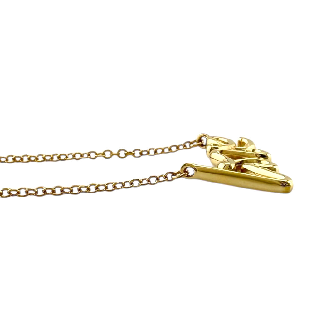 TIFFANY&Co. ティファニー グラフティ ラブ ネックレス 18金 K18 TIFFANY&Co. ティファニー グラフティ ラブ ネックレス 18金 K18