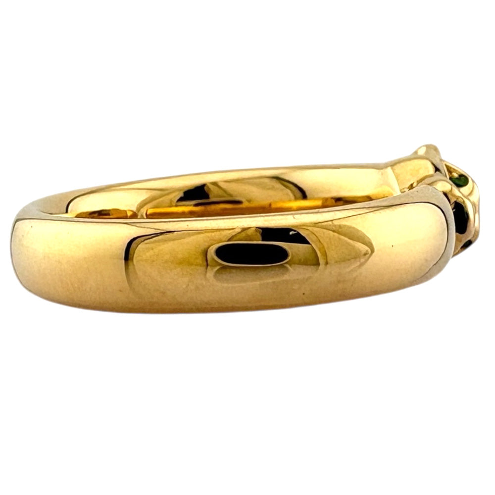 カルティエ　バンドリング 53　K18リング　13号　18金　イエローゴールド CARTIER カルティエ パンテールドゥカルティエ リング 指輪 18.0号 18