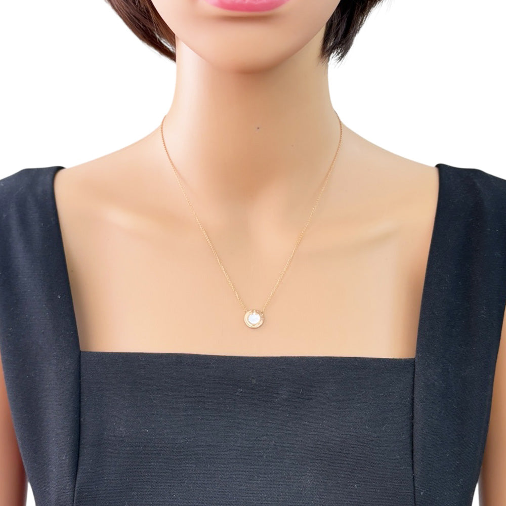 TIFFANY&Co. ティファニー T TWOサークル ネックレス 18金 K18ピンク