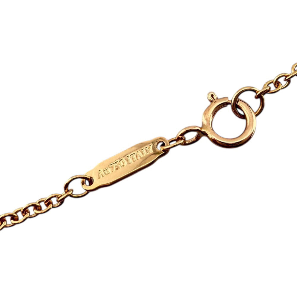 TIFFANY&Co. ティファニー ノット ネックレス 18金 K18ピンクゴールド