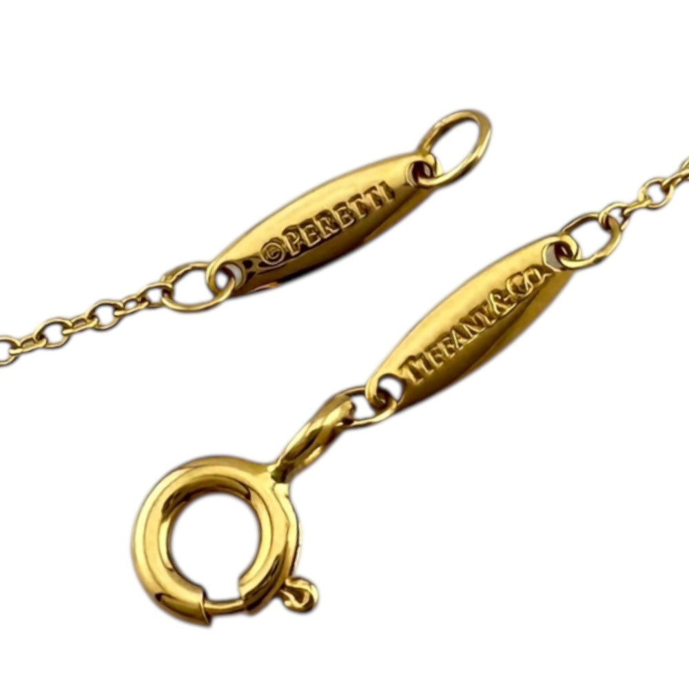 TIFFANY&Co. ティファニー バイザヤード 0.28ct ネックレス 18金 K18
